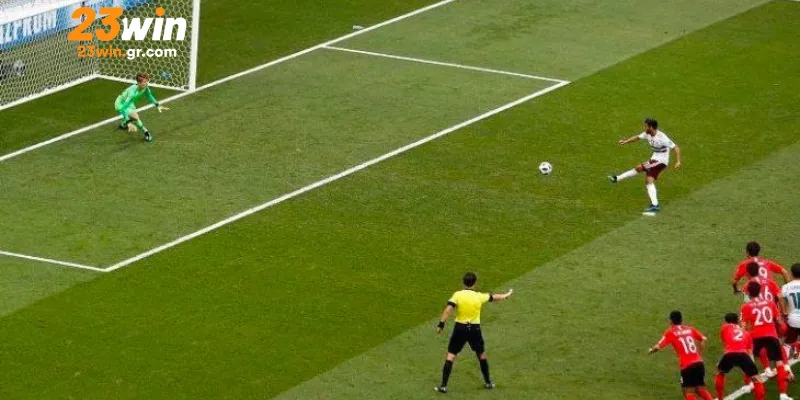 Các hình thức cược kèo penalty phổ biến tại 23win