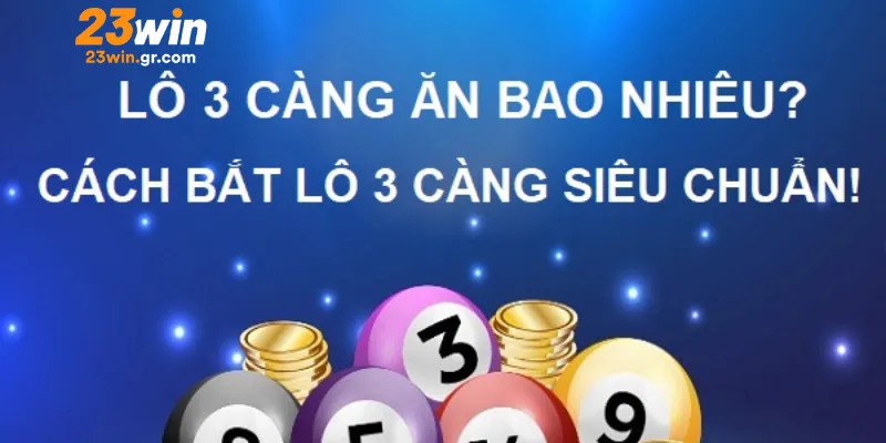 Giải đáp chi tiết: Lô 3 càng ăn bao nhiêu theo từng miền?